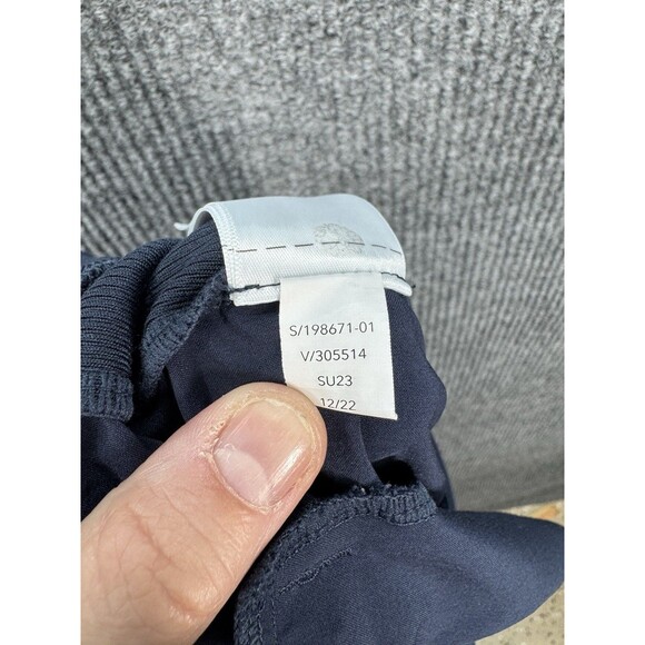 Athleta Brooklyn Mid Rise Ankle Pant Womens 4 Navy Lightweight Stretch Pull On - Picture 6 of 11